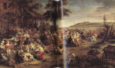 Peter Paul Rubens Flemisb Kermis or Kermesse Flamande (mk01) Spain oil painting art
